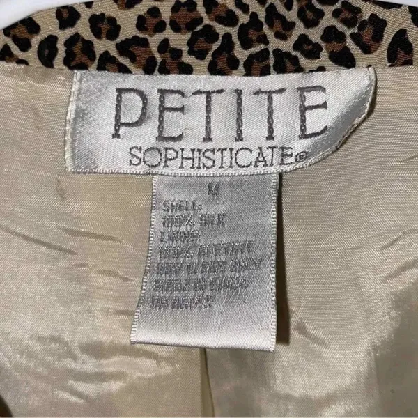 Petite Sophisticate Skirt Brown & Tan Set(Size Medium) - Image 8