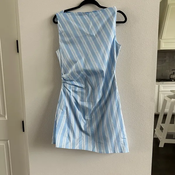 STAUD Callie Mini Dress Color: Ventura St SIZE 8 - Image 2