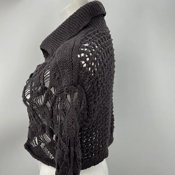 Free People long sleeve extra small cropped cardigan - Image 2