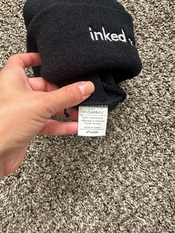 Boutique YP Classics Unisex Black Pull-On Beanie inked moms Merch - Image 3