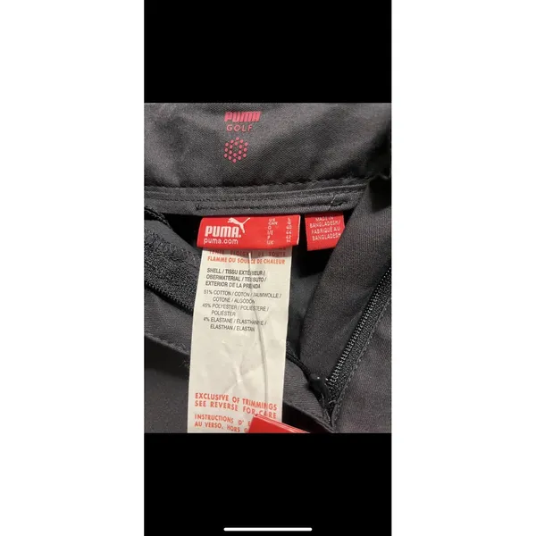 NWT Puma Golf Shorts Grey in color Size Large - Image 4