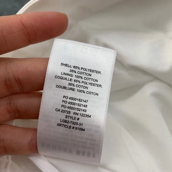 $88 ARITZIA Sunday’s Best Olive Micro Skirt pleated in white 10 - Image 10