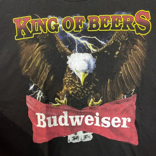Budweiser King Of Beers T-Shirt 2XL - Image 2