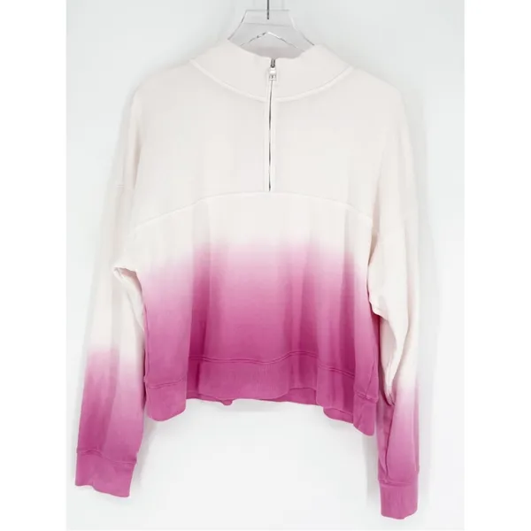 Peloton 1/4‎ Zip Ombré Sweatshirt Women's Size XL Athleisure - Image 4