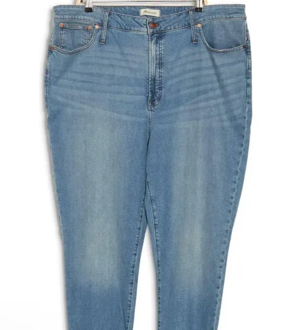 The Perfect Vintage Mom Jeans Raw Hem Size 35 NWT - Image 9