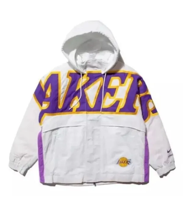 X Ambush NBA Lakers LA Jacket Coat Women’s Retro Streetwear NEW - Image 4