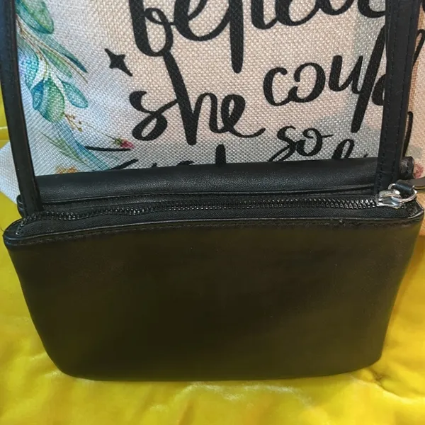Nine West Faux Leather Crossbody - Image 6