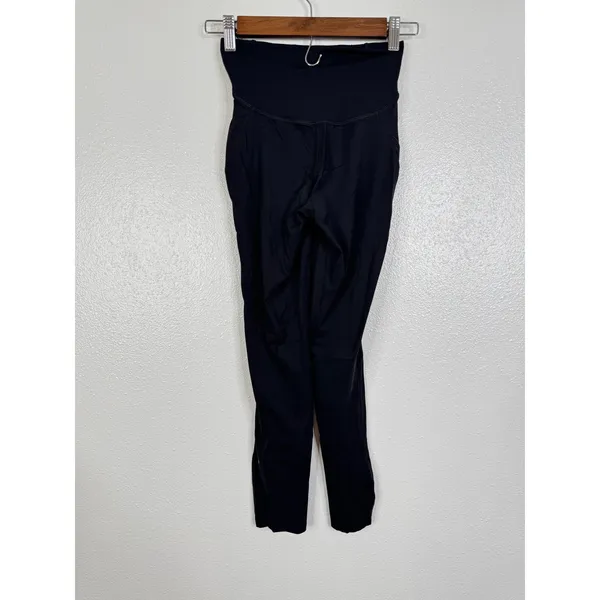 Lululemon Base Pace High-Rise Crop 23 Black Running Leggings Size 2 LW6BO1S - Image 4