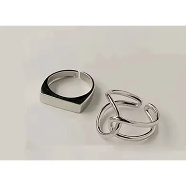 NEW Knot‎ Ring, 925 Sterling Silver Adjustable - Image 10