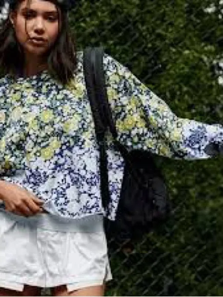 Free People Inspire Floral Printed Layer - Image 2