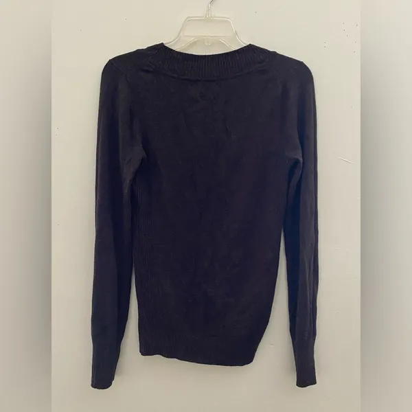 EXPRESS Cardigan for women. Color: Coffee - Image 4