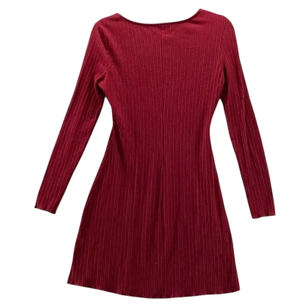 Lulus Holiday Dress Red‎ Medium - Image 2