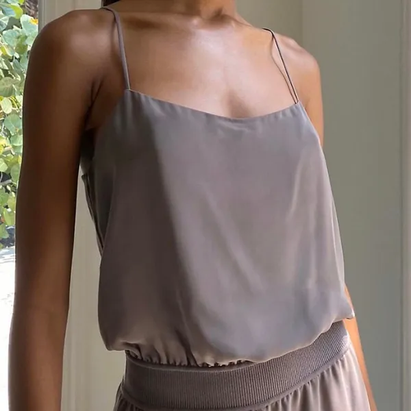Aritzia Babaton Scala Jumpsuit Size Small Wide Leg Chiffon Maeve - Image 9