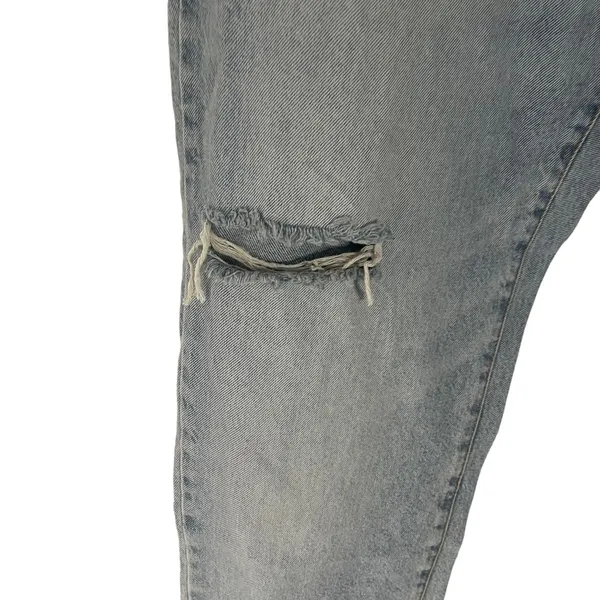 Cotton On Original Mom Jean Light Wash Distressed High Rise Blue Denim Size 10‎ - Image 4