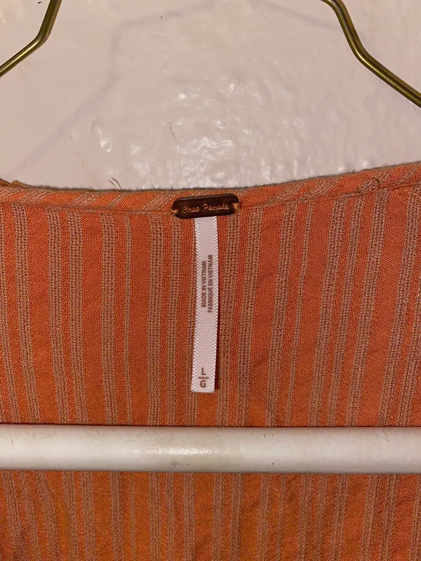 Free People Orange Top - Image 4