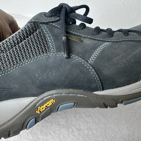Dansko Paisley Hiking Shoes Womens 40 Navy Blue Waterproof Suede Vibram Sneakers - Image 5
