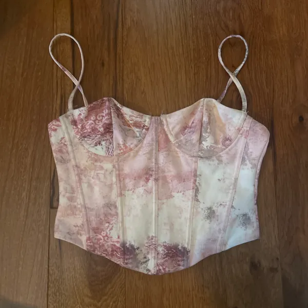 White Fox Boutique Corset Top Bustier - Image 2