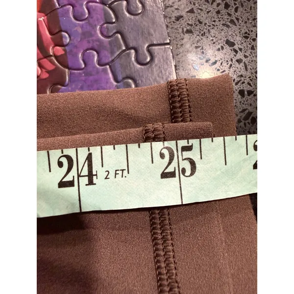Aerie OFFLINE MIMI High Waisted Leggings Brown Womens‎ Size Medium - Image 4