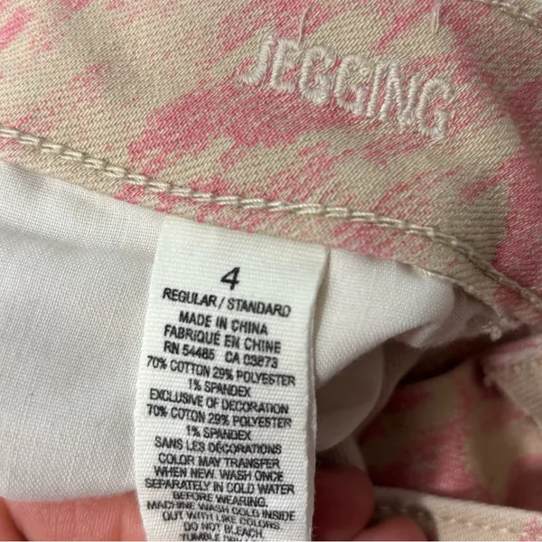 American Eagle Outfitters Jegging Pink Low Rise‎ Super Skinny Leg Stretch size 4 - Image 8