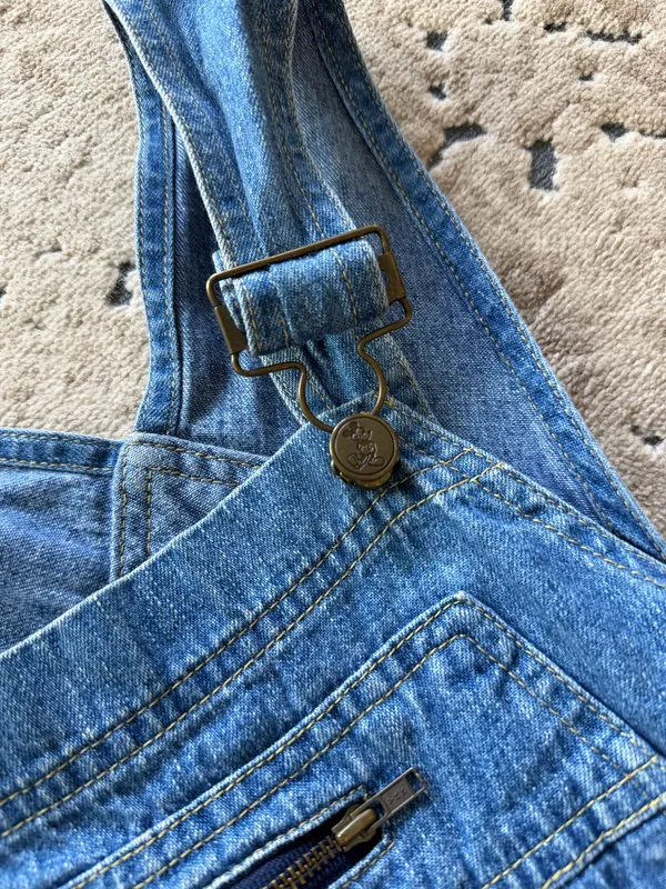 Vintage Disney Overalls Denim - Image 4