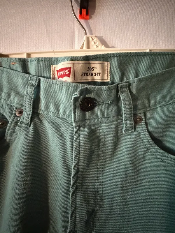 Levi's Women's Green Straight-Leg Jeans - Image 2
