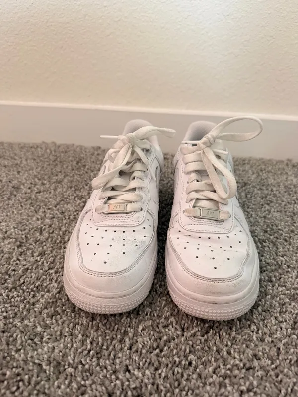 Nike Air Force 1 White Sneakers Low Women’s - Image 2