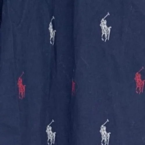 Polo Ralph Lauren Navy Pony Logo Pajama Pants Womens Small Sleepwear Lounging - Image 4
