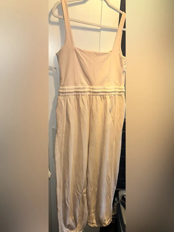 FREE PEOPLE Movement Inbound Onesie - Cashmere $128 - Image 12