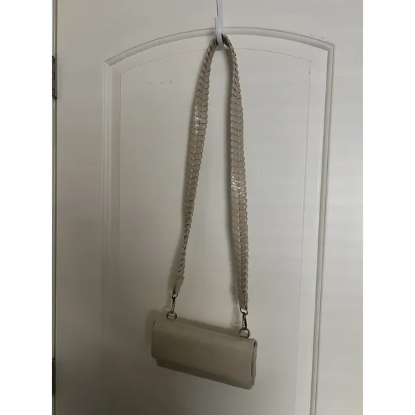 Anthropologie‎ Crossbody Braided Strap Beige - Image 3