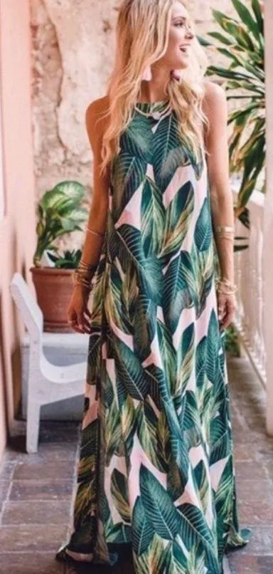 Palm Brontë Maxi Dress Size XS - Image 2