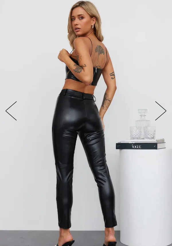 leather pants - Image 6
