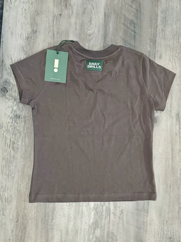Daily Drills Everyday Tee Mocha XS/S NWT - Image 5