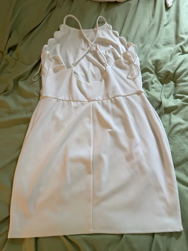 by & by White Short Dress - Image 2