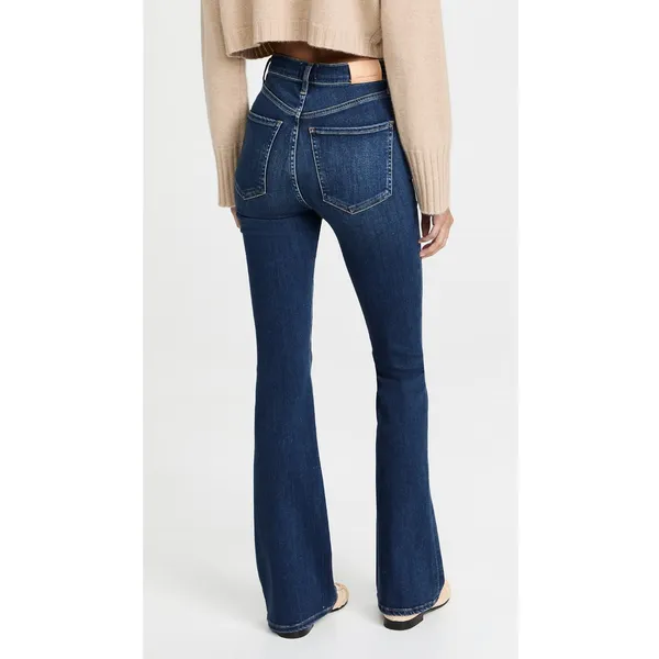 Citizens of Humanity Lilah High Rise Flare Jeans Dark Wash Blue 24 - Image 2