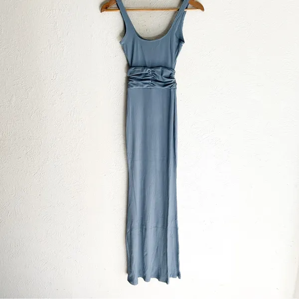 Riot Swim Roxi Maxi Dress Dusty Blue Sz XS Modal - Image 6