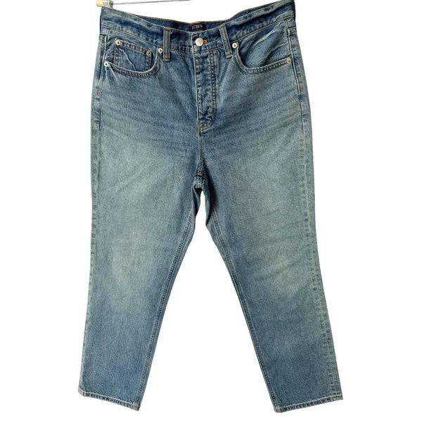 J.Crew High-Rise Straight Premium Edition Womens Denim Jeans Size 28 - Image 2