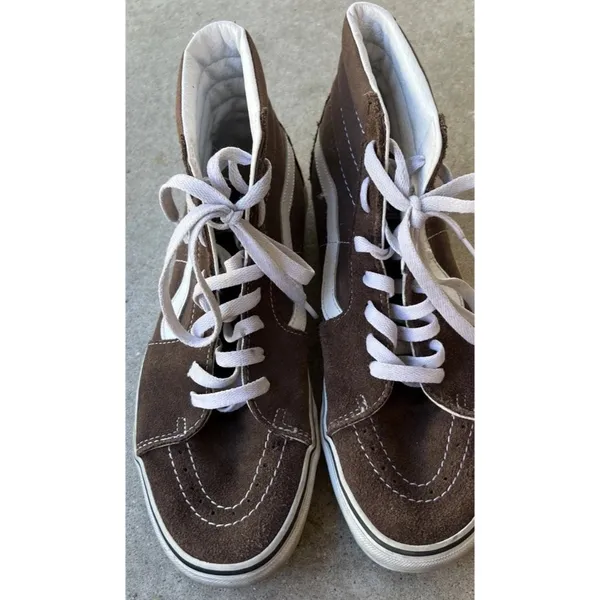 Vans Off The Wall Suede Brown High Top Size Men’s 9.5 Us Wo’s 11 Us 507598 - Image 15
