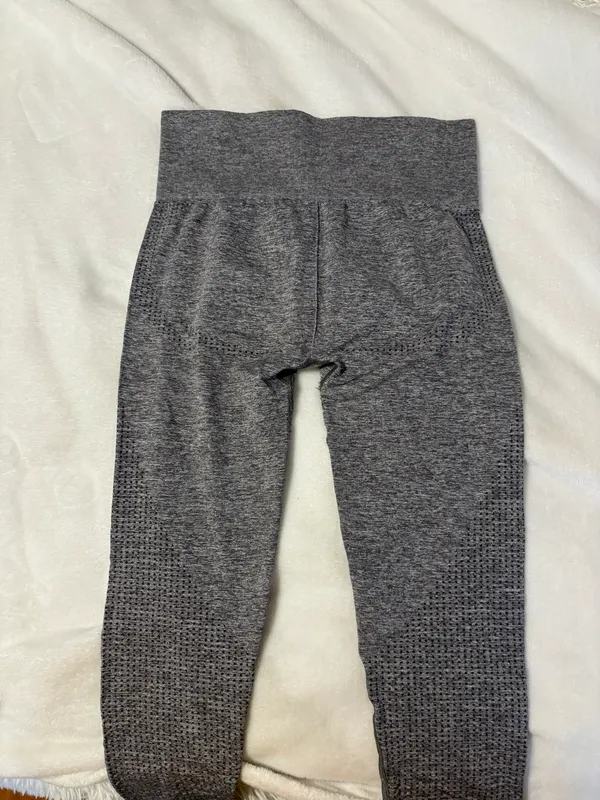 Gymshark Gray Vital Seamless Leggings - Image 3