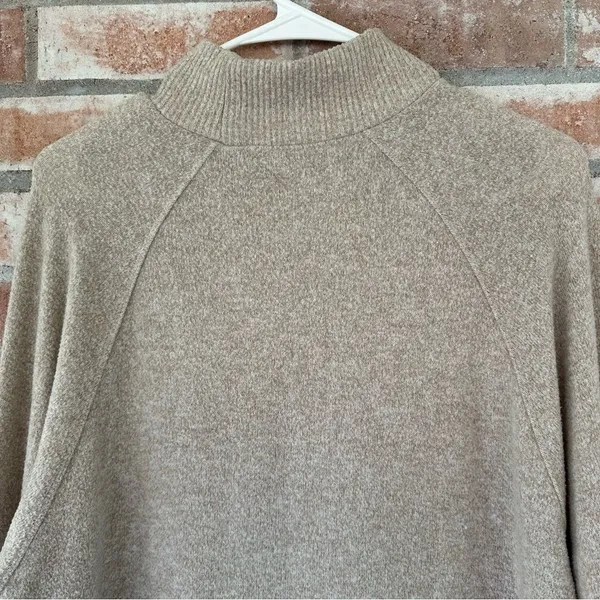 Maeve Anthropologie Mock Neck Sweater Women’s Small Beige Tan - Image 8