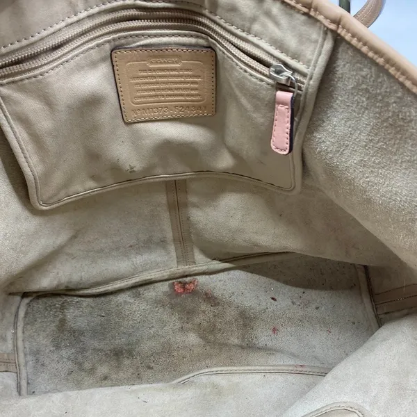 COACH XL Size Tan Coated Canvas Shopping Tote - Image 9