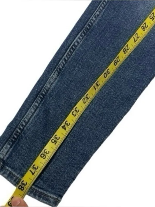 Madewell High Rise / waisted Skinny Womens 29 Stretch Dark Wash Denim Jeans - Image 11