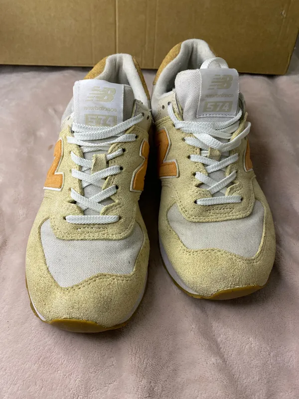 New Balance 574 Women Sneakers Shoes Size 8 - Image 2