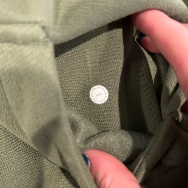Lululemon cropped full zip scuba - Image 2