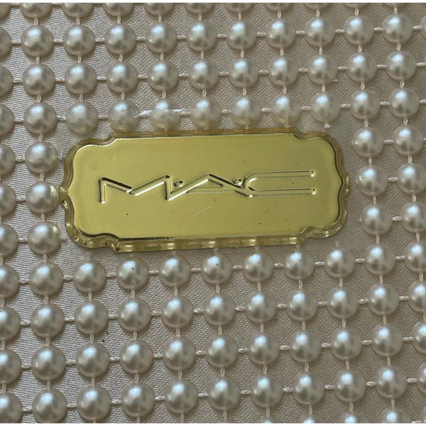 MAC Cosmetics Pearl Embellished Clutch - Image 7