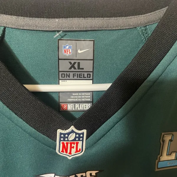 NFL Green On-Field Jersey Philadelphia Eagles - Image 4