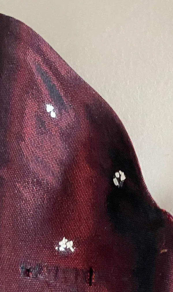 Vintage 50s/60s Full Circle Cocktail Party Dress XS/S - Image 7