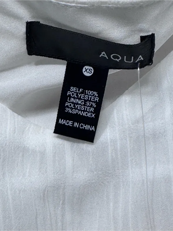 Aqua Womens Puff Sleeve Short Mini Dress size xsmall - Image 5