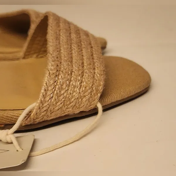 Joie Lila Wedge Leather Sandals Women’s Tan Size 8.5 - Image 6