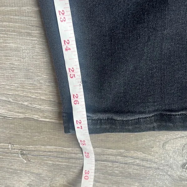 Spanx Straight Leg Jeans, Black - Image 10