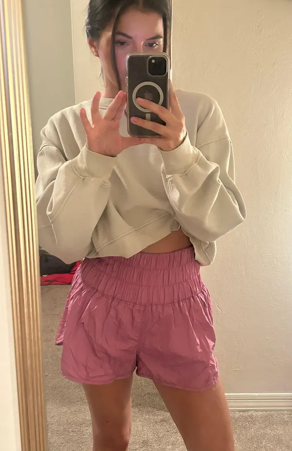Free People Pink Shorts - Image 2
